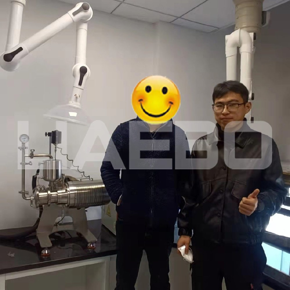 長三角某研究所0.2L砂磨機(jī)調(diào)試成功