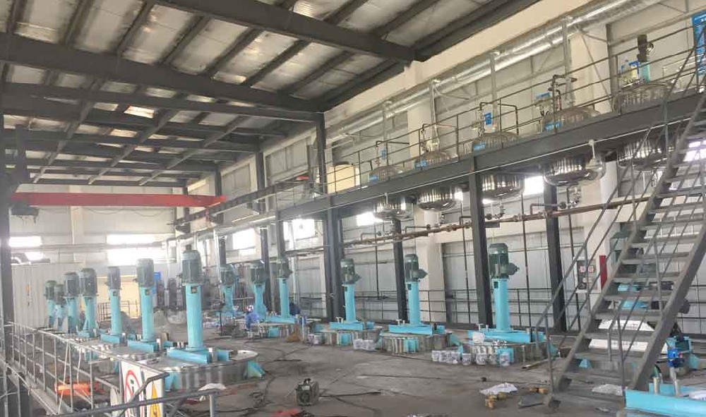 南京油性工業(yè)涂料自動(dòng)化項(xiàng)目