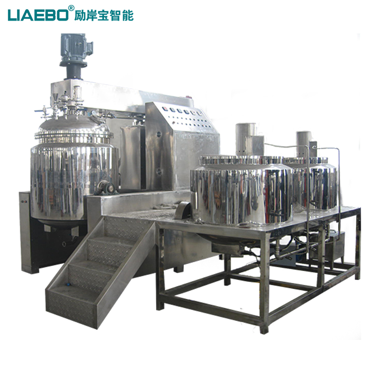 650L真空均質(zhì)乳化機(jī)組