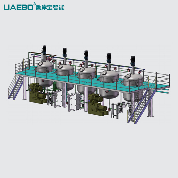 納米色漿,染料等自動化生產(chǎn)線