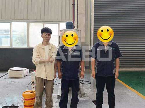 西安某公司行星攪拌機(jī)項(xiàng)目調(diào)試成功