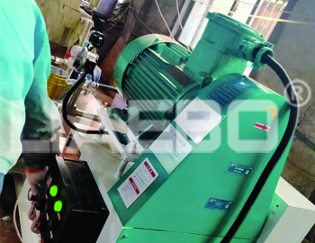 江蘇某染料企業(yè)30L砂磨機(jī)