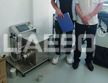 河南某研究所（納米材料）0.3L實驗室砂磨機(jī)