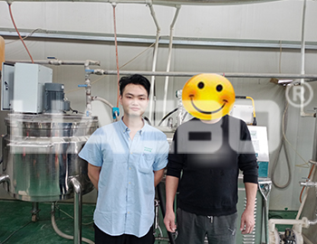 安徽某電子漿料企業(yè)30L聚氨酯納米砂磨機