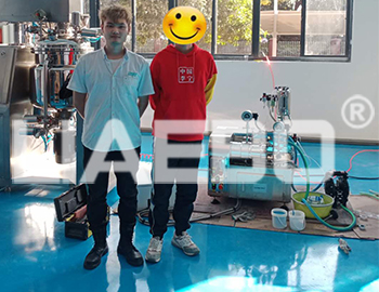 浙江某研究所實驗室納米砂磨機(jī)